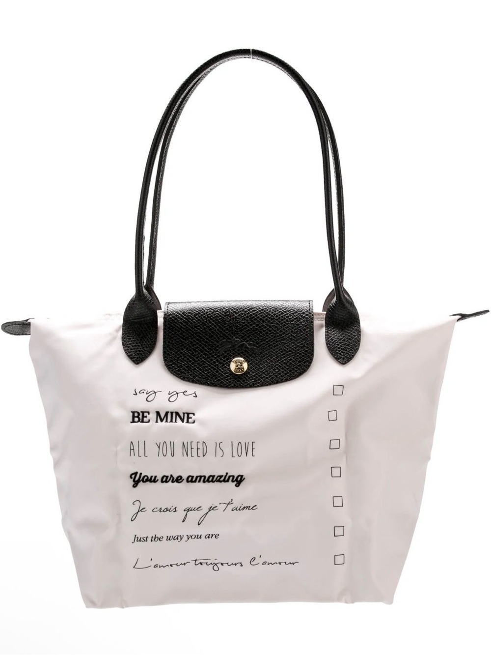 Longchamp Le Pliage St. Valentine limited edition Vintage Tote 
Great Condition